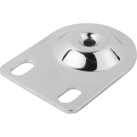 Kipp Plate For Levelling Feet, Form:C Steel, D=80 K0672.30801